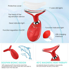 Doset facial massager with three modes offers customizable routines