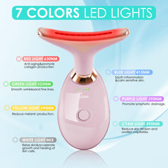 Doset red-light therapy for face and neck delivers soothing warmth.