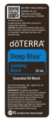 doTERRA Deep Blue 2-pack box emphasizes value
