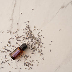 doTERRA Lavender drops close-up, ideal for precise scenting