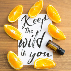 doTERRA Wild Orange citrus fragrance ambience for aromatherapy at home