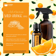 doTERRA Wild Orange citrus aroma for diffuser use and mood lift