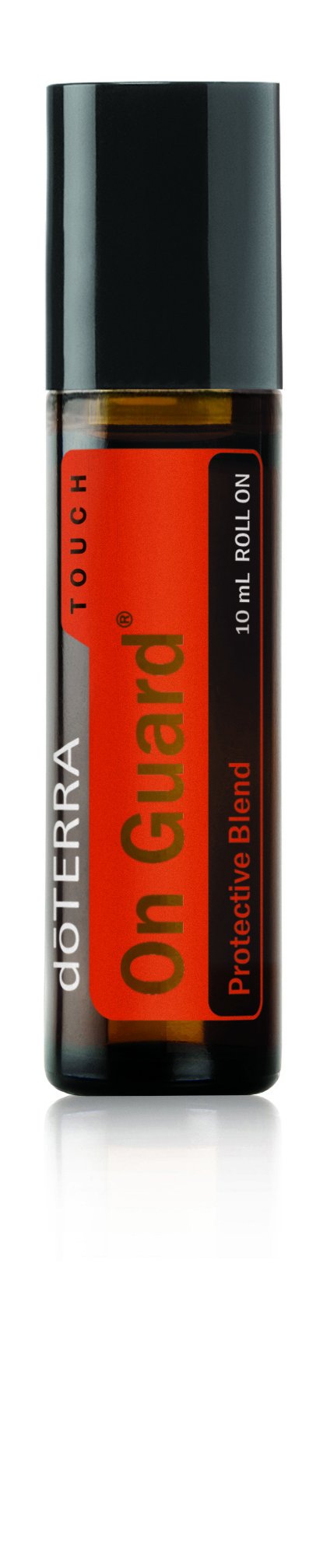 doTERRA On Guard Touch bottle with pour spout for on-the-go protection.