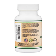 Double Wood NMN capsules arranged for daily morning use.