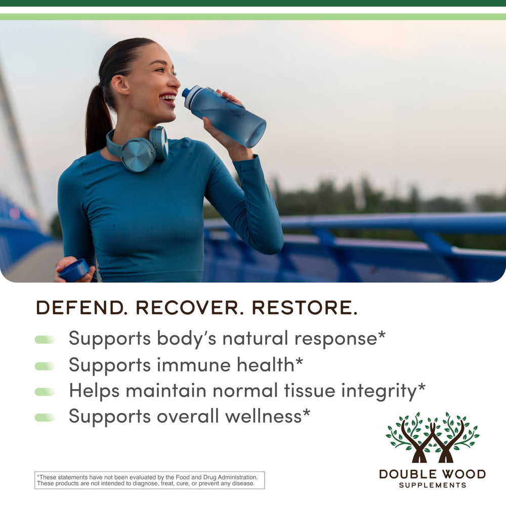 Double Wood SPM Max softgels are easy to swallow for daily use.