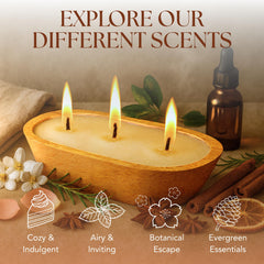 Dough Bowl Candle Co. 20oz soy wax candle offering long-lasting aroma