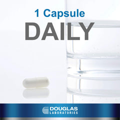 Douglas Laboratories Acetyl L-Carnitine 500 mg capsules close-up showing 500 mg dose