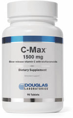 Douglas Laboratories C-Max 1500mg time-release bottle for steady vitamin C delivery