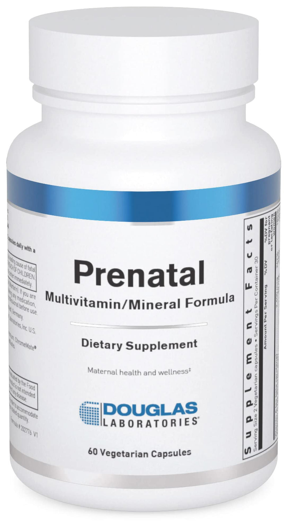 Douglas Laboratories Prenatal multivitamin bottle for daily pregnancy nutrition