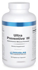 Douglas Laboratories Ultra Preventive III bottle front with capsules for daily wellness
