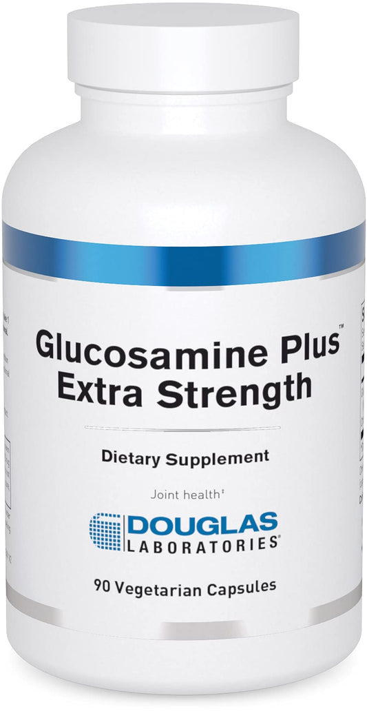 Douglas Laboratories Glucosamine Plus Extra Strength bottle front showing joint support features