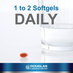 Douglas Laboratories marigold petals extract capsules for natural carotenoid nutrition.