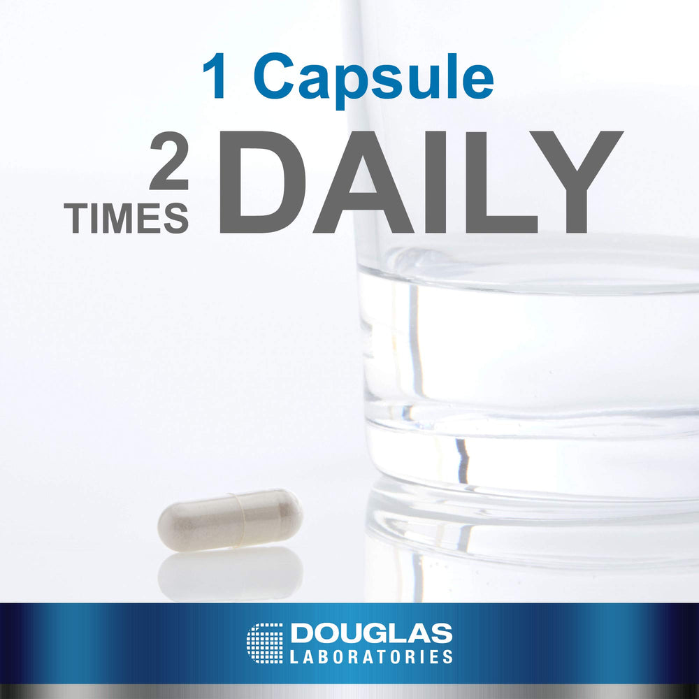 Capsules outside the bottle ready for daily use.