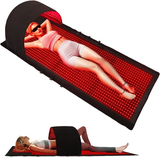 Dowceivm full body chamber delivers broad red light coverage for full sessions