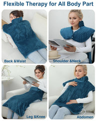Dowin heat settings (105–135°F) provide soothing warmth as needed.