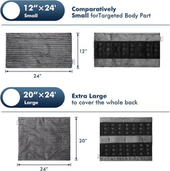 Dowin soft fleece cover adds cozy comfort during sessions.