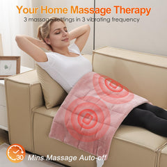 Dowin features two massage motors with varied vibration modes for customizable comfort.