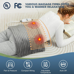 Dowin weighted therapy pad with gravity beads offers gentle pressure for comfort.