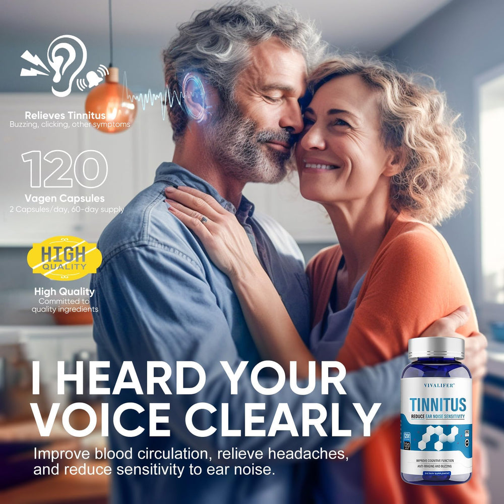 DQQI Vitamin C and B complex ingredients support ear wellness.