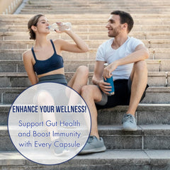 AzizBiotic label detail with BioShield technology information