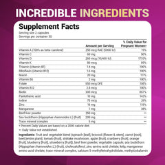 Dr. Berg Prenatal foil seal communicates freshness and safety.