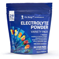 Dr. Berg Pink Himalayan Salt inclusion for premium mineral balance in electrolytes.