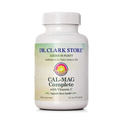 Dr Clark Store Cal-Mag Complete 2:1 bottle front showing the bone support formula