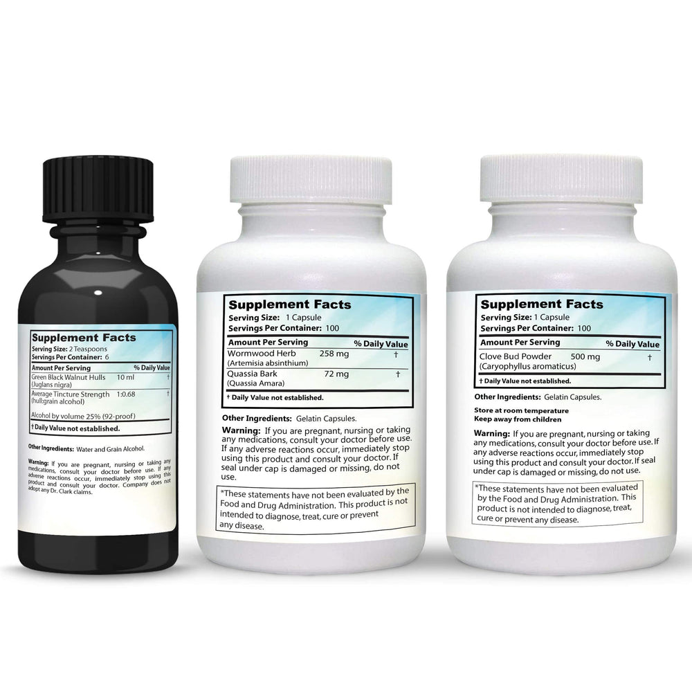 Dr Clark Store green walnut tincture pour for easy dosing