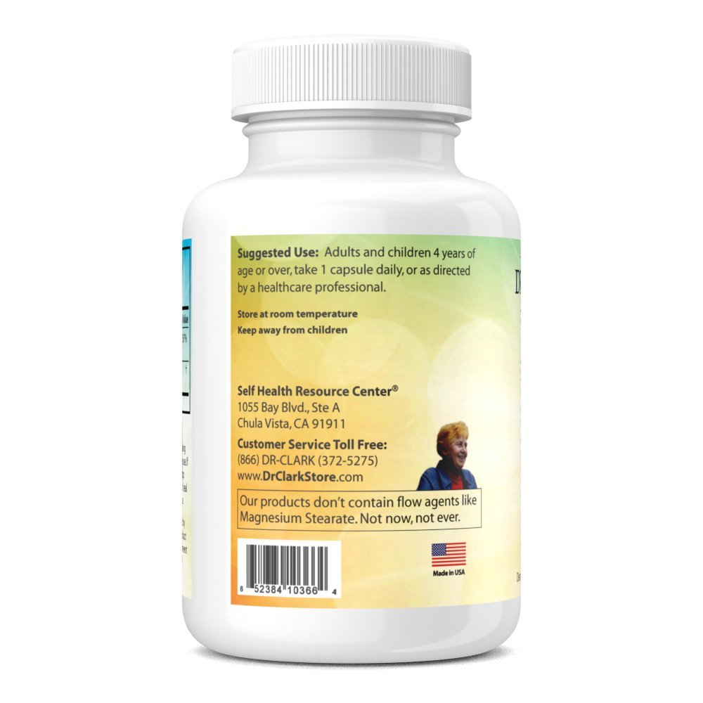 Dr Clark Vitamin C with Rose Hips on kitchen counter for convenient daily use