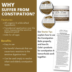 Instruction brochure with usage tips for safe external use.