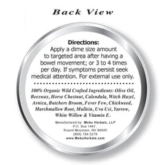 Dr. Cole's Hemorrhoid Balm with calendula for gentle skin support.