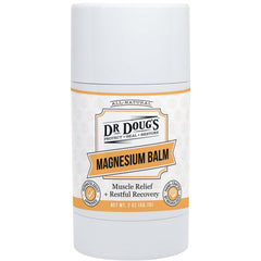 Dr. Doug's magnesium balm twist-stick close-up for on-the-go relief and precise application
