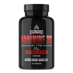 DR. EMIL NUTRITION Elite L Arginine bottle shows a high-dose NO booster for workouts
