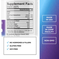 Close-up of DR. EMIL NUTRITION capsules for easy daily use
