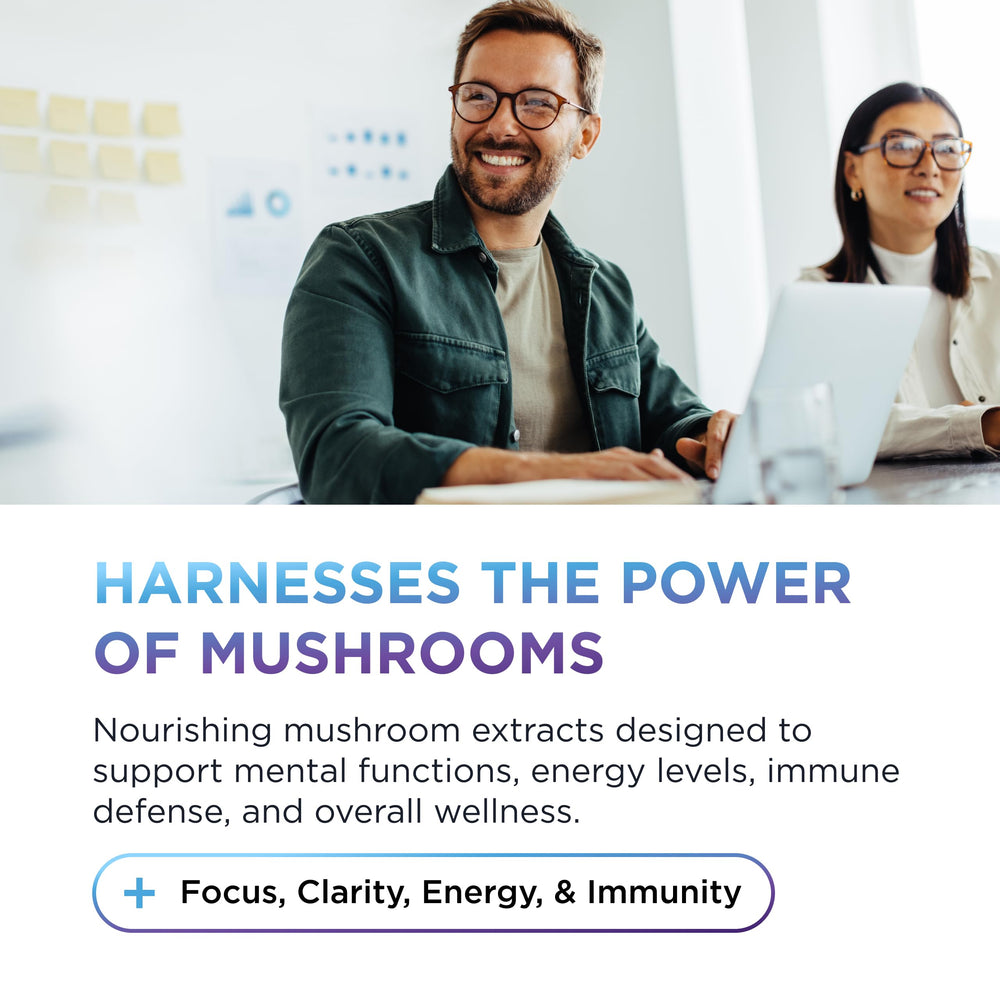 DR. EMIL NUTRITION USA-grown mushrooms ensure quality and freshness.