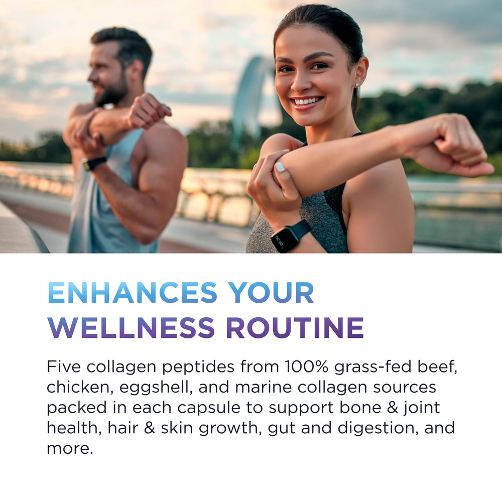 DR. EMIL NUTRITION Women's Multi Collagen pills hydrolyzed formula ready for better absorption.