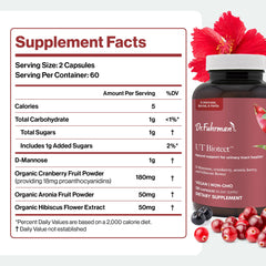 USA-made Dr. Fuhrman UT Biotect emphasizes quality and Nutritarian standards.