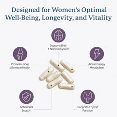 Capsules of Dr. Fuhrman Women's Multivitamin symbolizing plant based nutrition