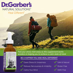 Dr. Garber's natural solutions dropper cap facilitates safe dosing