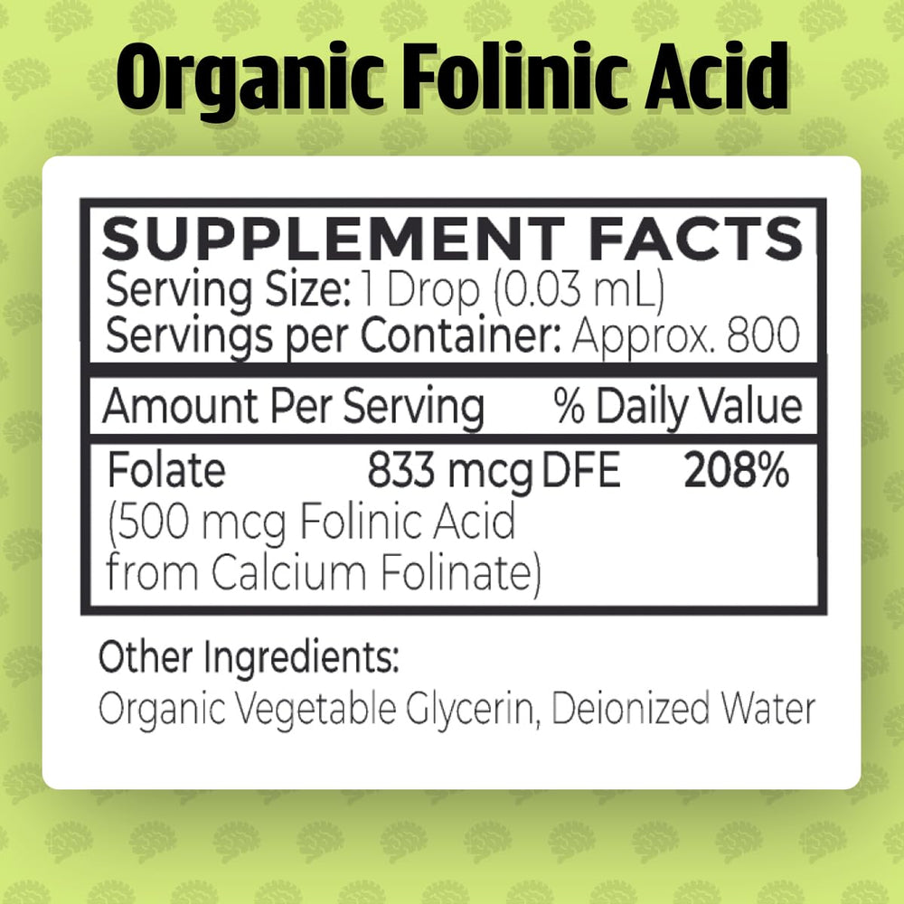 Unflavored drops pictured for easy dosing in daily routines.