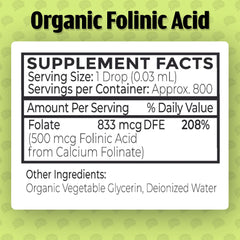 Unflavored drops pictured for easy dosing in daily routines.