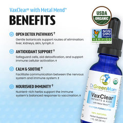 VaxClear dropper dispensing for children.