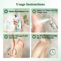Dr.Herbarius Travel-size bottle shown for on-the-go relief.
