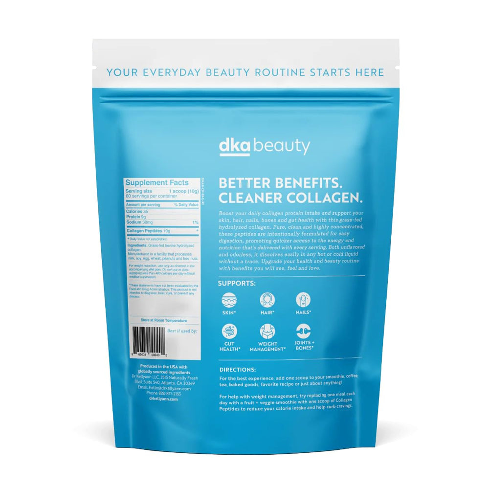 Dr. Kellyann collagen powder scoop ready for easy daily servings