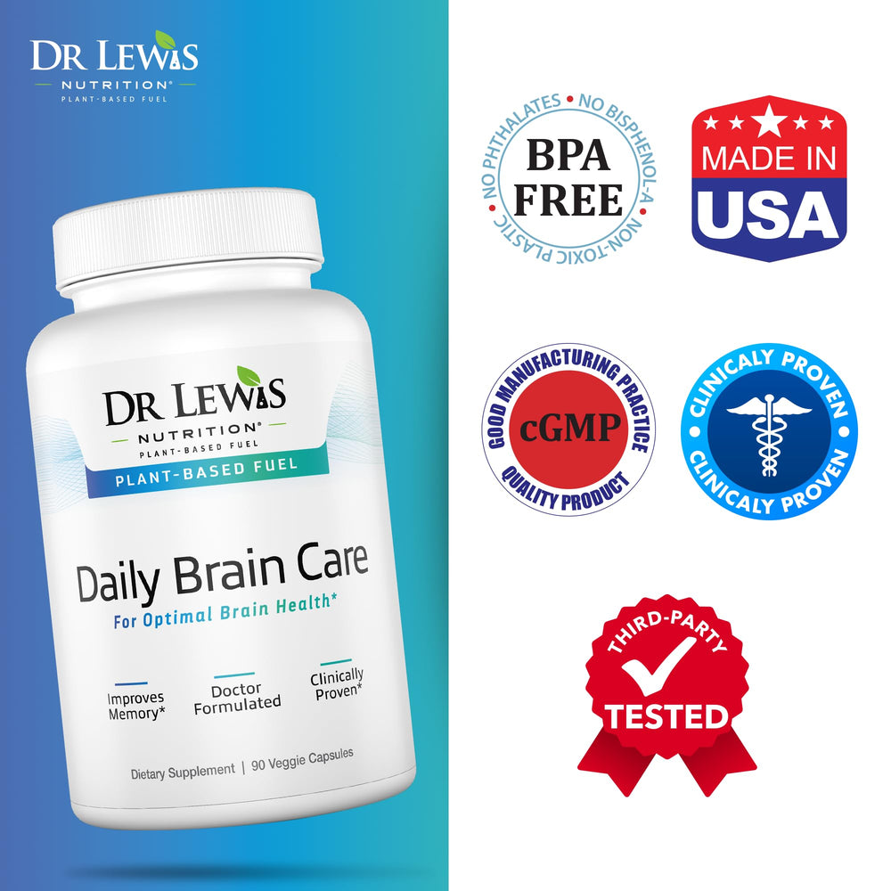 Brand label highlights mood support and clarity