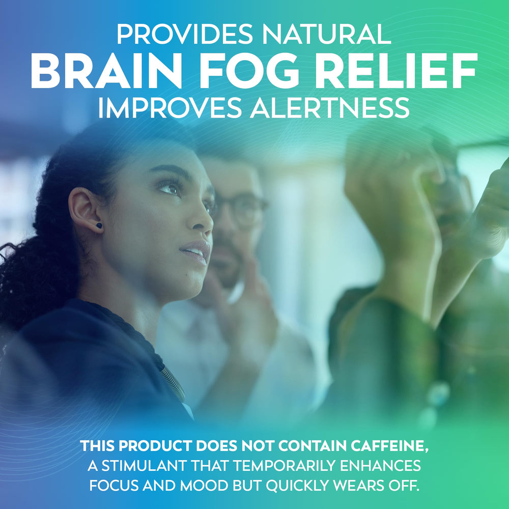 Dr Lewis Daily Brain Care label detail highlights aloe vera and natural ingredients.