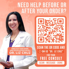 Dr. Liz Cruz Super Salts powder dissolves easily in water for electrolyte balance