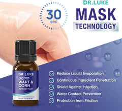 Dr. Luke Exclusive Mask Technology demonstrates breathable, protective coverage.