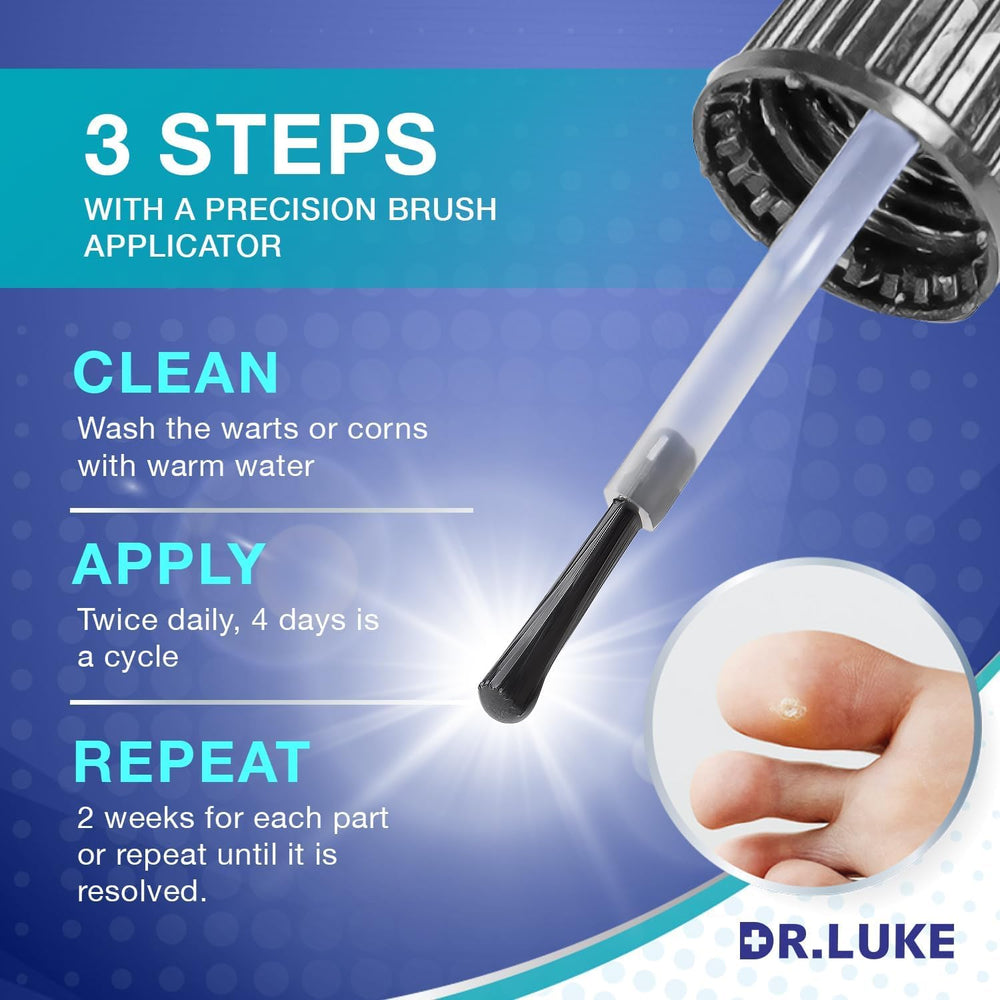 Dr. Luke Foot and toe care versatility for warts and calluses.