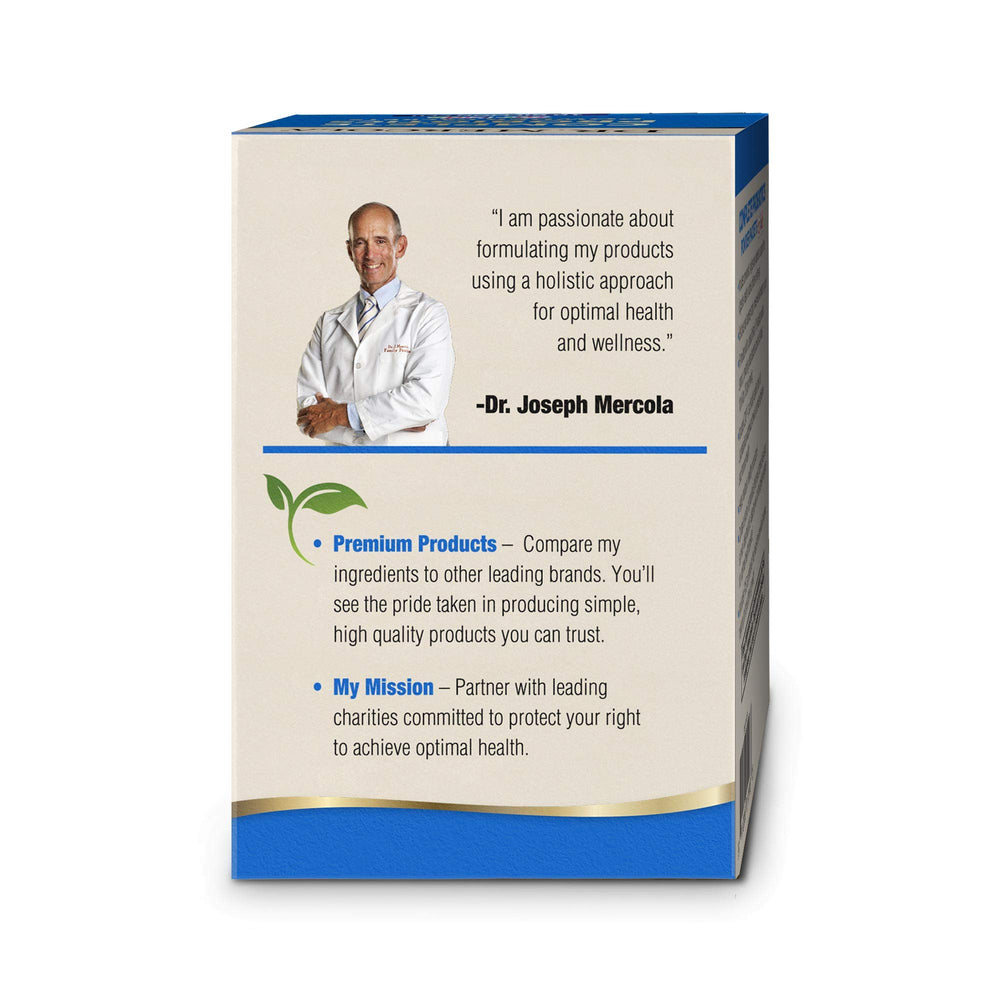 Fruit-flavored probiotic packets with no added sugar option.